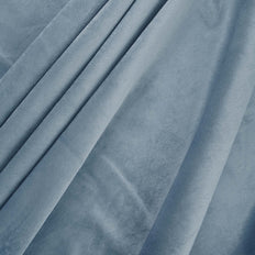 5 Yards | Dusty Blue | Velvet Fabric Bolt | 65Inch Wide  Fabric Roll