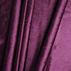 5 Yards | Purple | Velvet Fabric Bolt | 65" Wide  Fabric Roll
