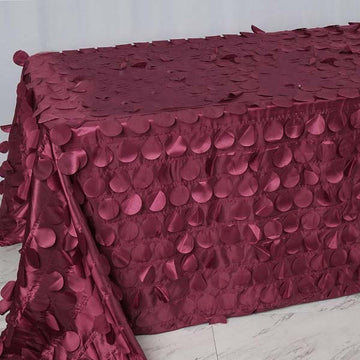 Rosette & Petals Rectangle Tablecloths